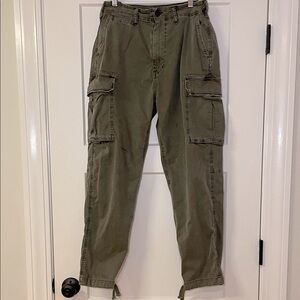 American Eagle Men's Olive Cargo Pants 30x30